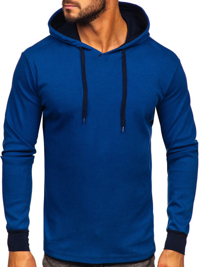 Bolf Herren Kapuzenpullover Blau  146312