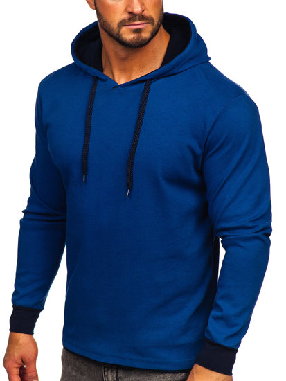 Bolf Herren Kapuzenpullover Blau  146312