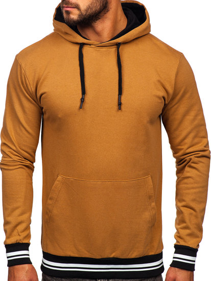 Bolf Herren Kapuzenpullover Braun  145369