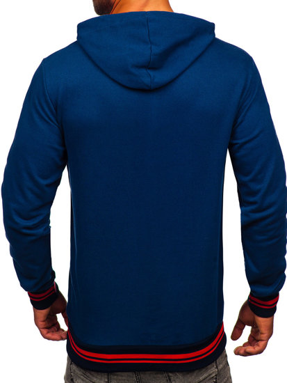 Bolf Herren Kapuzenpullover Indigo  145369