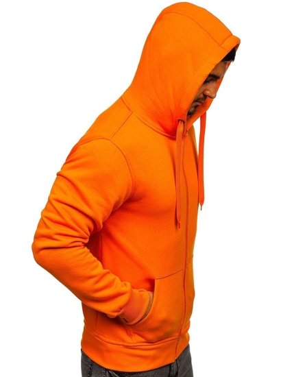 Bolf Herren Kapuzenpullover Orange  2008