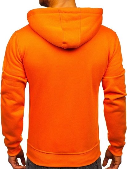 Bolf Herren Kapuzenpullover Orange  2008