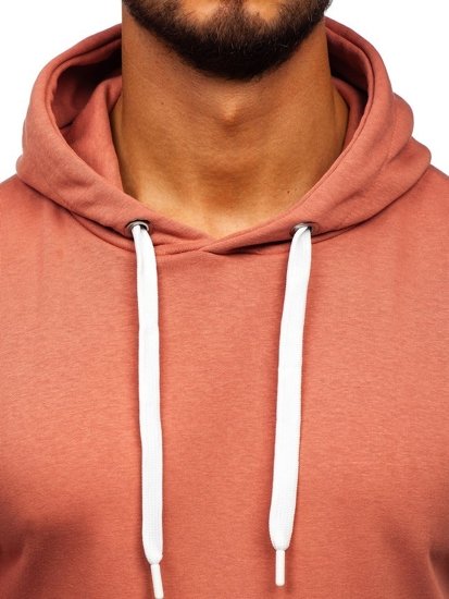 Bolf Herren Kapuzenpullover Rosa  1004