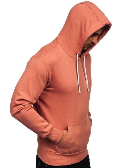 Bolf Herren Kapuzenpullover Rosa  1004