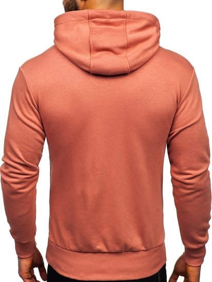 Bolf Herren Kapuzenpullover Rosa  1004