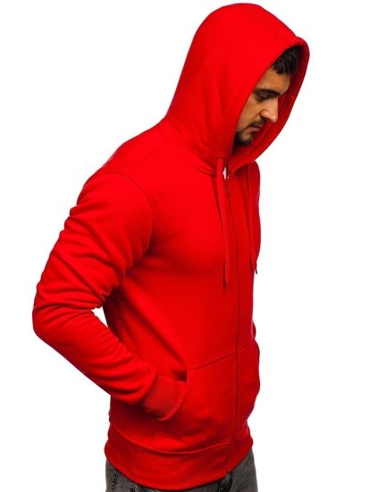 Bolf Herren Kapuzenpullover Rot  2008