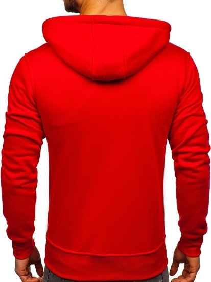 Bolf Herren Kapuzenpullover Rot  2008