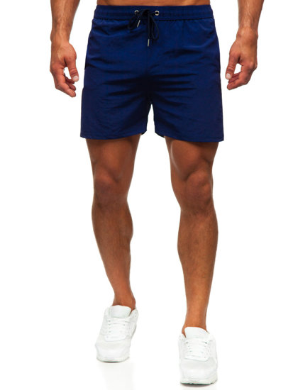 Bolf Herren Kurze Hose Badeshorts Dunkelblau  XL018