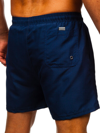 Bolf Herren Kurze Hose Badeshorts Dunkelblau  XL020