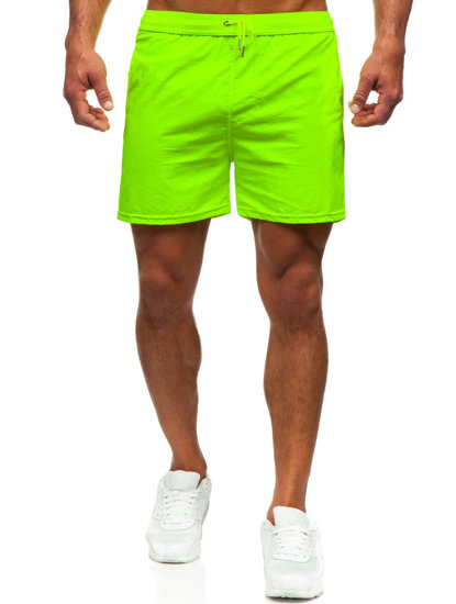 Bolf Herren Kurze Hose Badeshorts Gelb-Neon  XL018