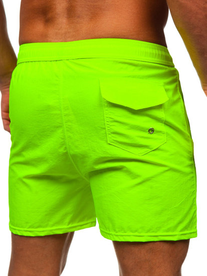 Bolf Herren Kurze Hose Badeshorts Gelb-Neon  XL018