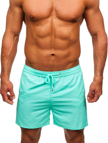 Bolf Herren Kurze Hose Badeshorts Mintgrün  XL018