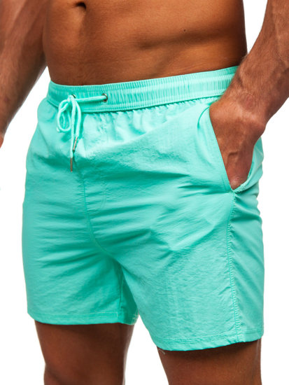 Bolf Herren Kurze Hose Badeshorts Mintgrün  XL018