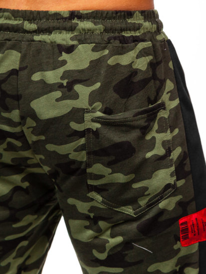 Bolf Herren Kurze Hose Camo Shorts Khaki  HW2636