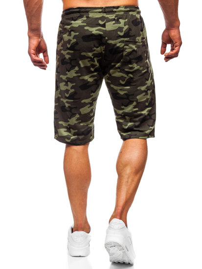 Bolf Herren Kurze Hose Camo Shorts Khaki  HW2638