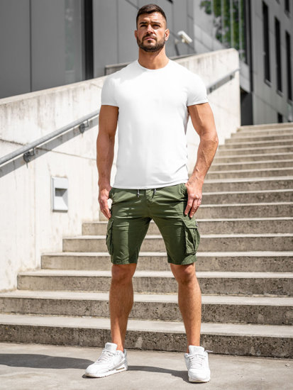 Bolf Herren Kurze Hose Cargohose Shorts Grün  BB70010