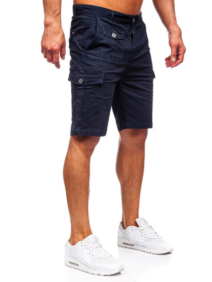 Bolf Herren Kurze Hose Cargohose Sportshorts Dunkelblau  MP0188BS