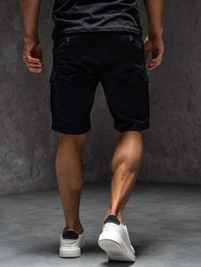 Bolf Herren Kurze Hose Cargoshorts Dunkelblau MP0188BSA1