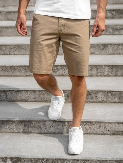 Bolf Herren Kurze Hose Shorts Beige  1140