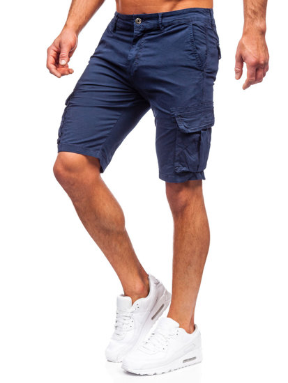 Bolf Herren Kurze Hose Shorts Cargo Hose Dunkelblau  YF2221