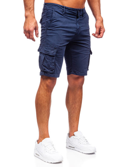 Bolf Herren Kurze Hose Shorts Cargo Hose Dunkelblau  YF2221