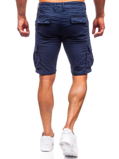 Bolf Herren Kurze Hose Shorts Cargo Hose Dunkelblau  YF2221