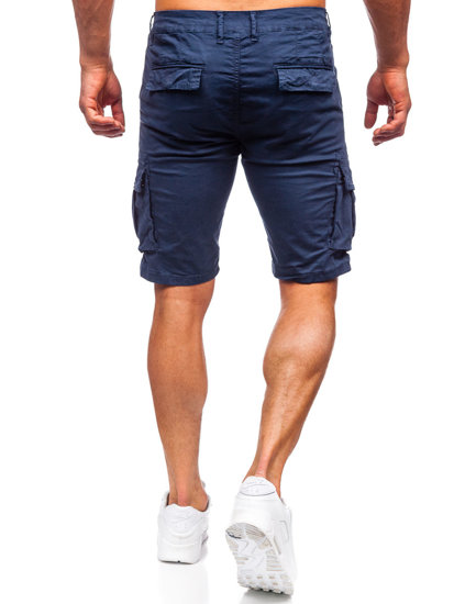 Bolf Herren Kurze Hose Shorts Cargo Hose Dunkelblau  YF2225