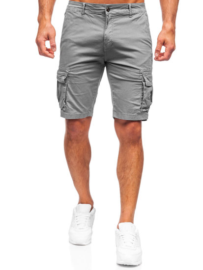 Bolf Herren Kurze Hose Shorts Cargo Hose Grau  YF2225