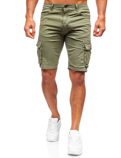 Bolf Herren Kurze Hose Shorts Cargo Hose Grün  YF2219