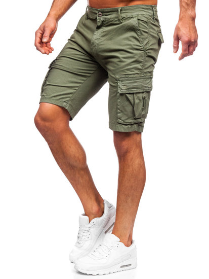 Bolf Herren Kurze Hose Shorts Cargo Hose Grün  YF2225