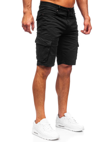 Bolf Herren Kurze Hose Shorts Cargo Hose Schwarz  YF2219