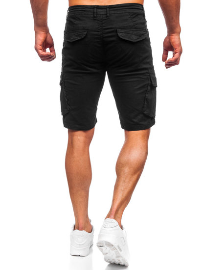 Bolf Herren Kurze Hose Shorts Cargo Hose Schwarz  YF2219