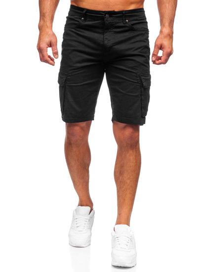 Bolf Herren Kurze Hose Shorts Cargo Hose Schwarz  YF2219