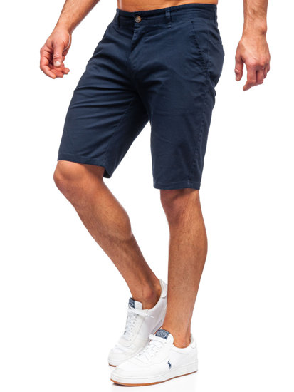 Bolf Herren Kurze Hose Shorts Dunkelblau  1140