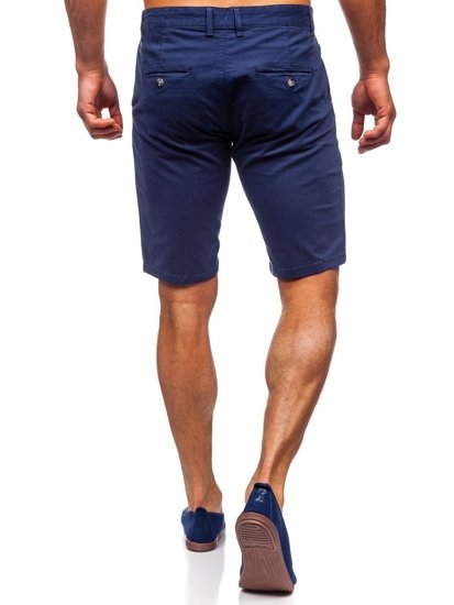 Bolf Herren Kurze Hose Shorts Dunkelblau  1142