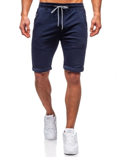 Bolf Herren Kurze Hose Shorts Dunkelblau  KG3723