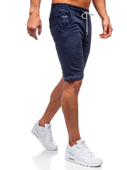 Bolf Herren Kurze Hose Shorts Dunkelblau  KG3723