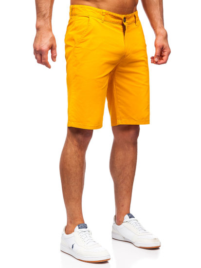 Bolf Herren Kurze Hose Shorts Gelb  1140