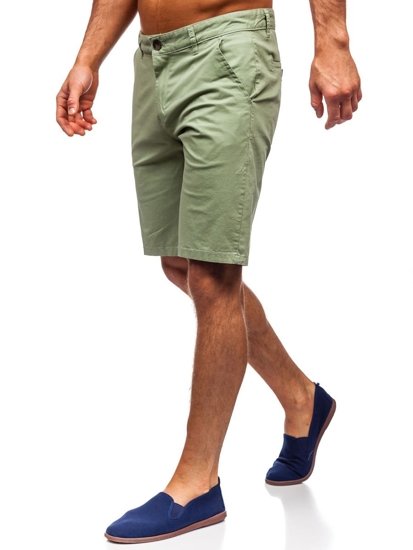 Bolf Herren Kurze Hose Shorts Grün  1140