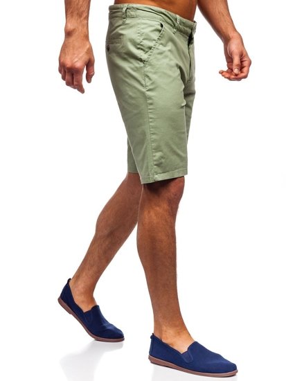 Bolf Herren Kurze Hose Shorts Grün  1140