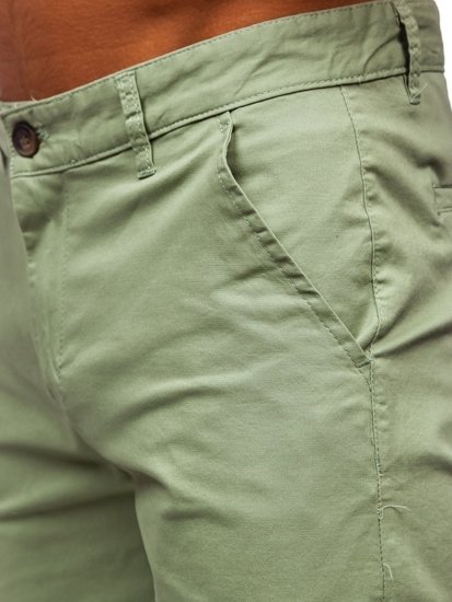 Bolf Herren Kurze Hose Shorts Grün  1140