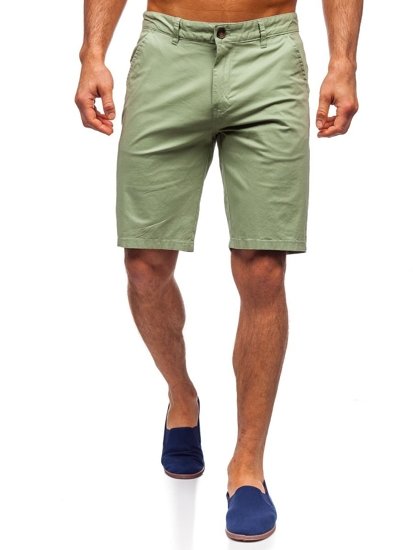 Bolf Herren Kurze Hose Shorts Grün  1140