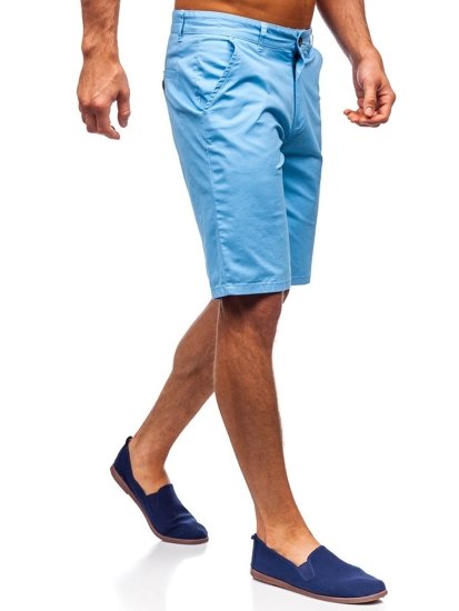 Bolf Herren Kurze Hose Shorts Hellblau