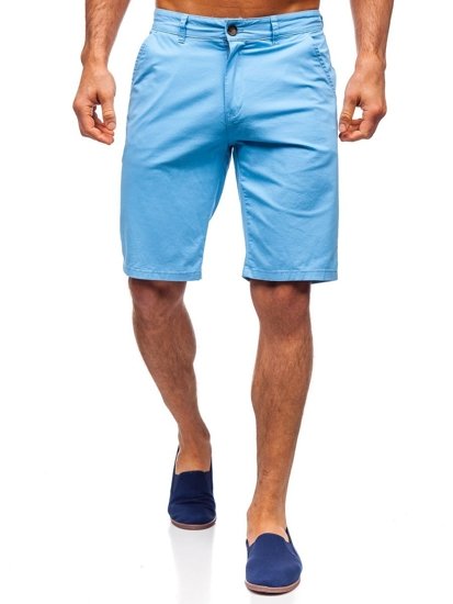 Bolf Herren Kurze Hose Shorts Hellblau