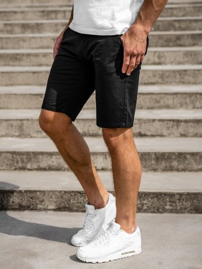 Bolf Herren Kurze Hose Shorts Schwarz  1142