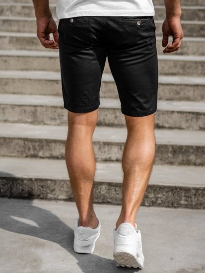 Bolf Herren Kurze Hose Shorts Schwarz  1142