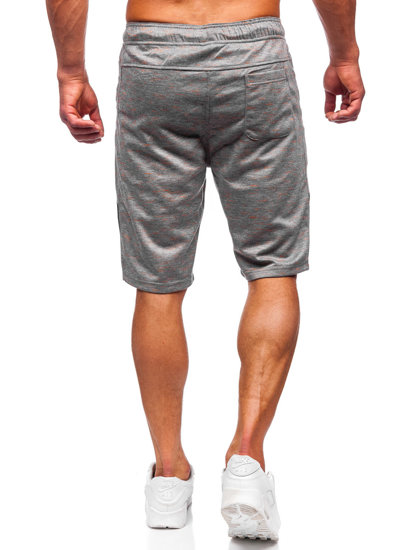 Bolf Herren Kurze Hose Sporthose Shorts Grau  Q3859