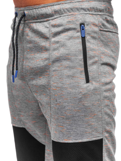 Bolf Herren Kurze Hose Sporthose Shorts Grau  Q3859