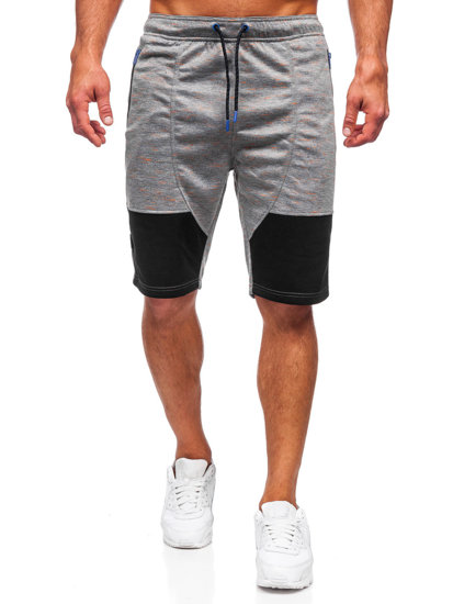 Bolf Herren Kurze Hose Sporthose Shorts Grau  Q3859