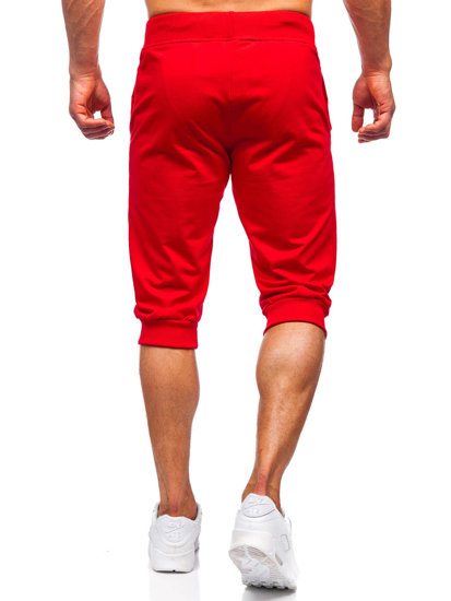 Bolf Herren Kurze Sporthose Baggy Pants Rot K10002